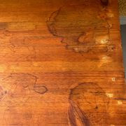 Table basse rectangulaire en bois