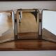 Bevelled triptych barber mirror (645*290mm)