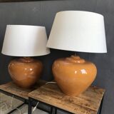 2 Francois Chatain tablelamp 1970s