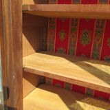 Bookcase old late 19th walnut