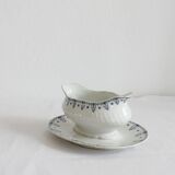 Gien "Memphis" iron clay sauce boat