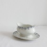 Gien "Memphis" iron clay sauce boat