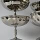 Vintage stainless steel ice cream cups