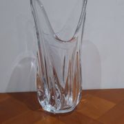 Very Pretty Large Art Crystal Vase Vannes France