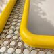 Pair of vintage yellow mirrors — 70s/80s