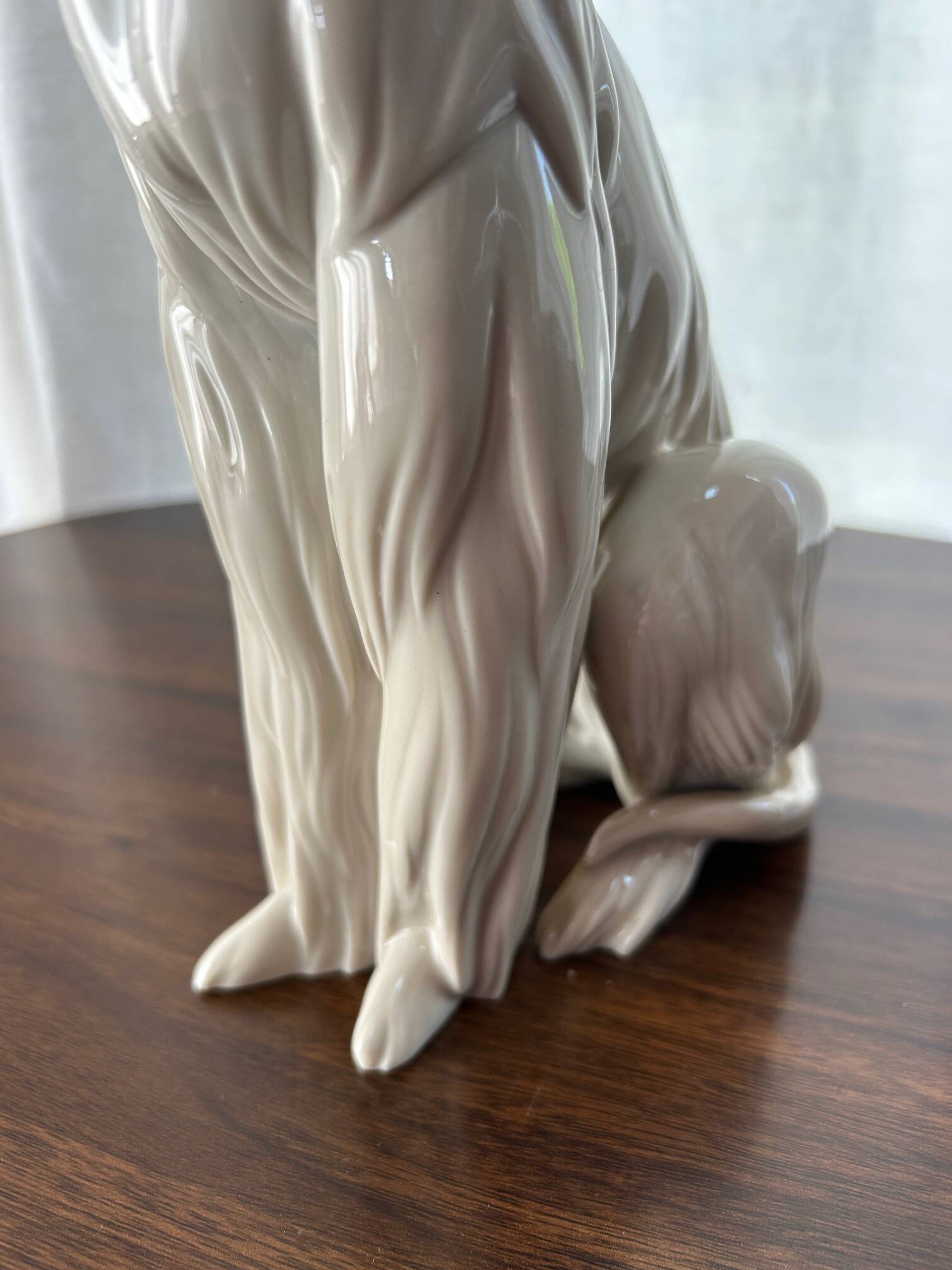 Ceramic greyhound by Juan Huerta