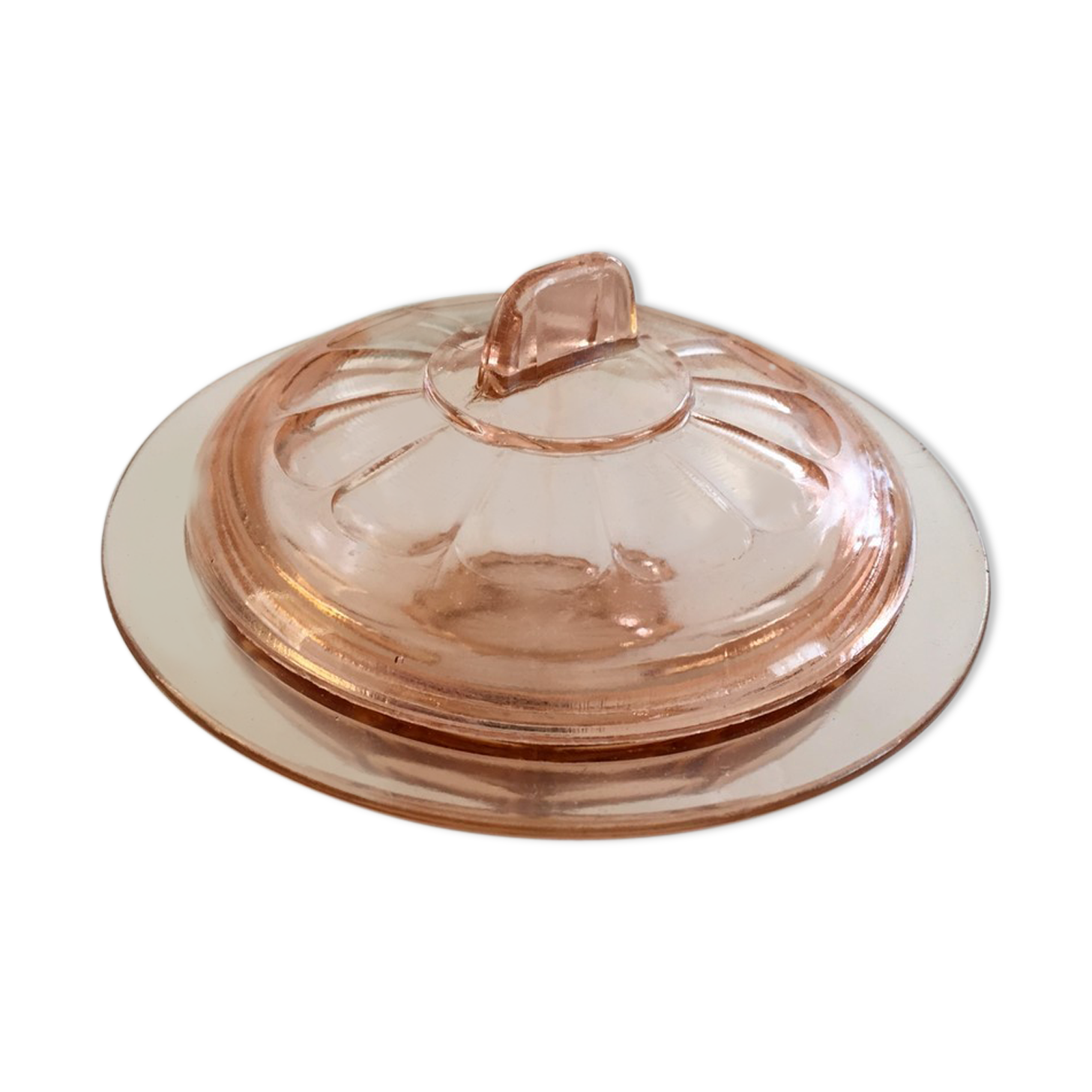 Candy, pink glass sugar