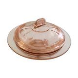 Candy, pink glass sugar