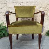 Art deco bridge armchair
