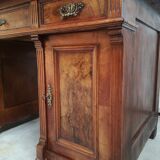 English office walnut and walnut bramble 1880 antique
