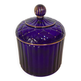 Cobalt blue and gold pot box