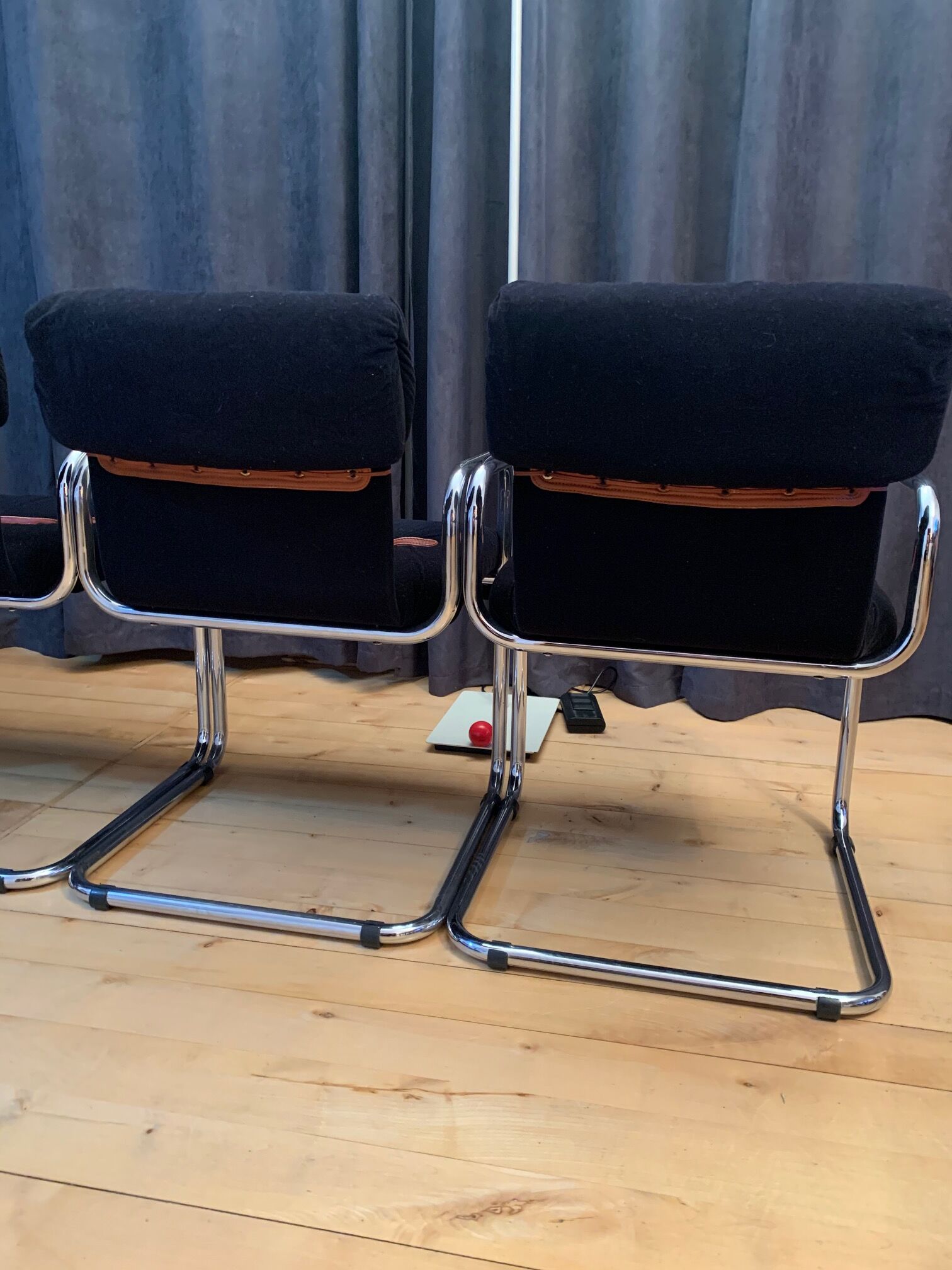 Set of six chairs by Guido Faleschini, i4 Mariani, Italy, 1970s