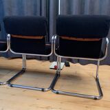 Set of six chairs by Guido Faleschini, i4 Mariani, Italy, 1970s