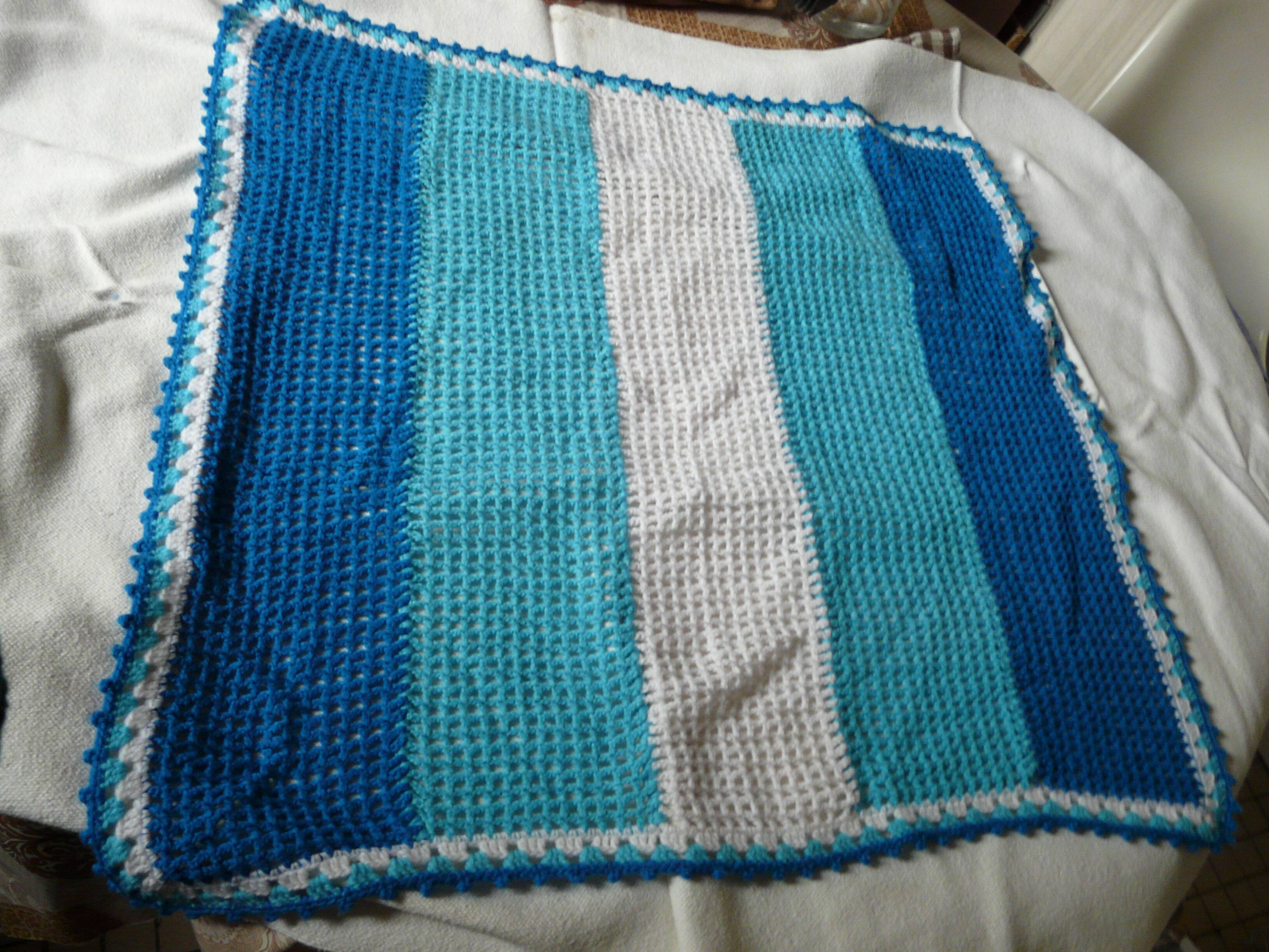 Crochet baby blanket 81X81