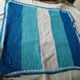 Couverture bébé crochet 81X81