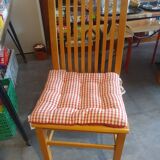 Wooden chairs