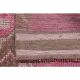 Vintage Turkish Oushak Handmade Wool Cotton Pink Runner Rug 90x303