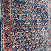 Ancient Persian mahal carpet 102x162 cm