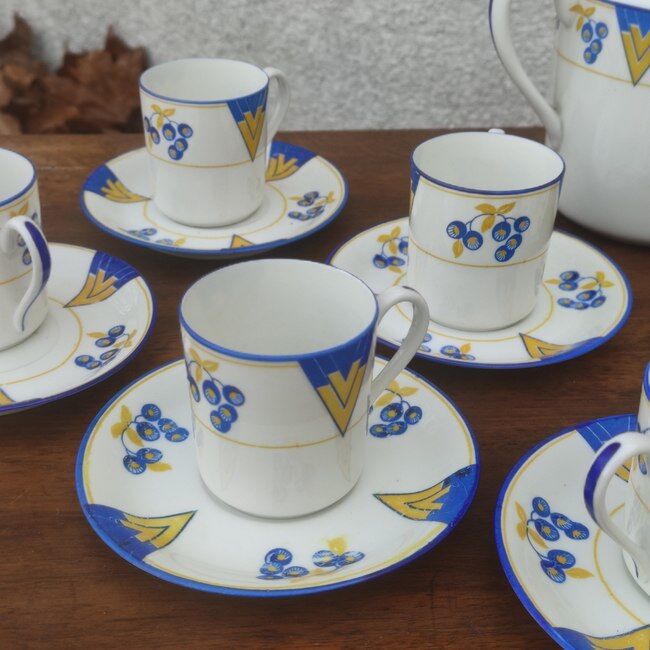 Art deco coffee service