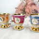 Set de 6 coquetiers vintage en porcelaine de limoges