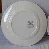 Regency Johnson Bros snowhite plates