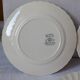 Assiettes snowhite Regency Johnson Bros