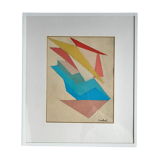 Peinture signée cantrel