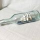 Model boat in glass bottle, 32 cm