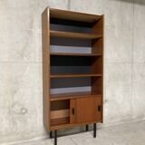 Vintage 60s modernist display cabinet bookcase