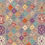 Afghan Pashtun kilim corridor 192 x 57 cm