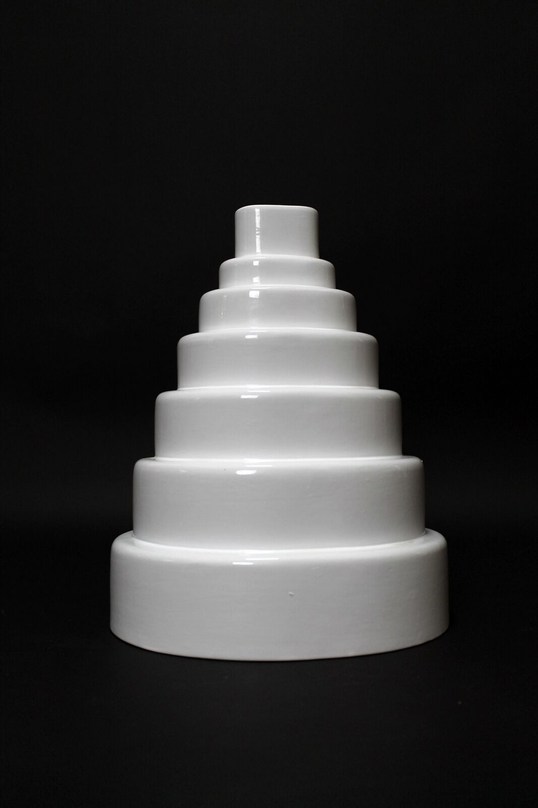 Vase Memphis Milano Sottsass Era by Florio Keramia