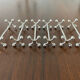 6 knife holder Christofle silver metal nineteenth century