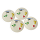 Set of 4 Figgjo Flint A La Carte Dessert Plates – MCM Norwegian Ceramics