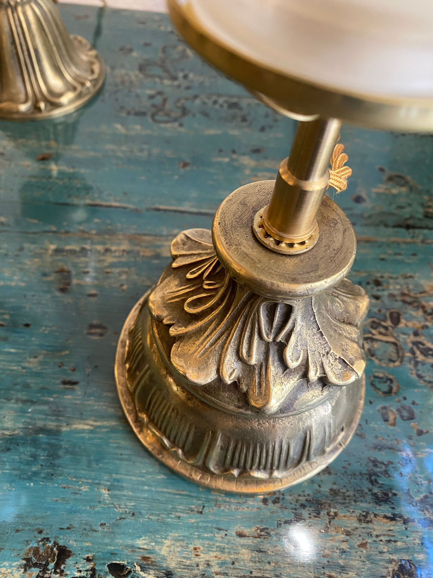 Upcycled lamp