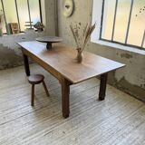 Country farmhouse table in solid beech and oak 2.5m XL