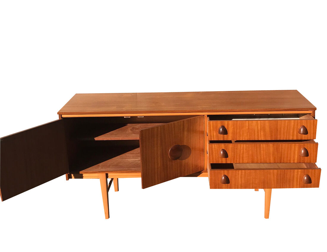 Teak sideboard of the 1960s/70s - L. 150 cm