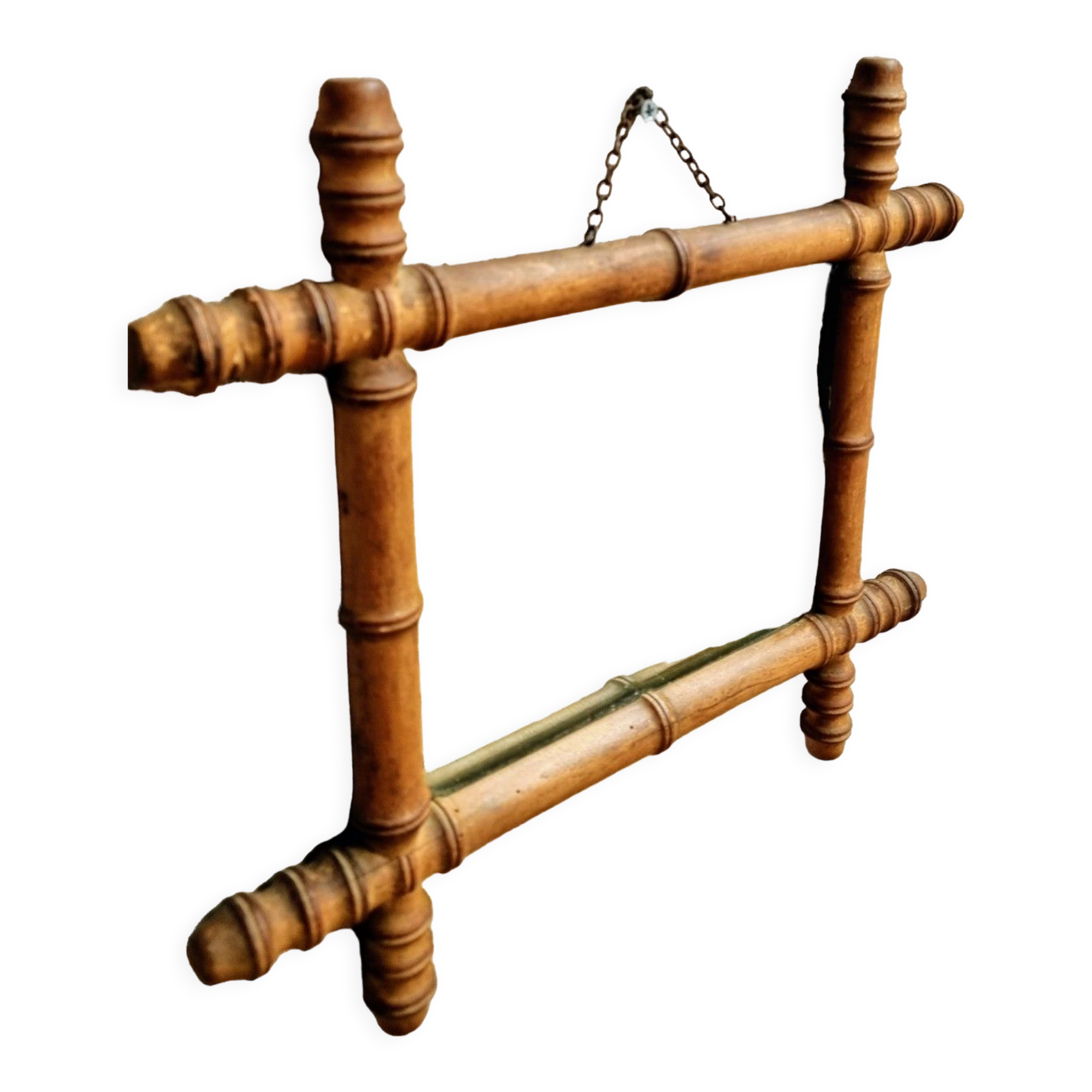 Antique mirror french wall mirror faux bamboo