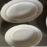 Service dishes Limoges brand UML