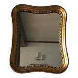 Miroir ancien bois doré