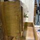 Commode en noyer de style Louis XV / rocaille