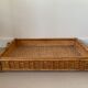 Vintage rattan basket