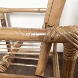 Children's rattan armchair