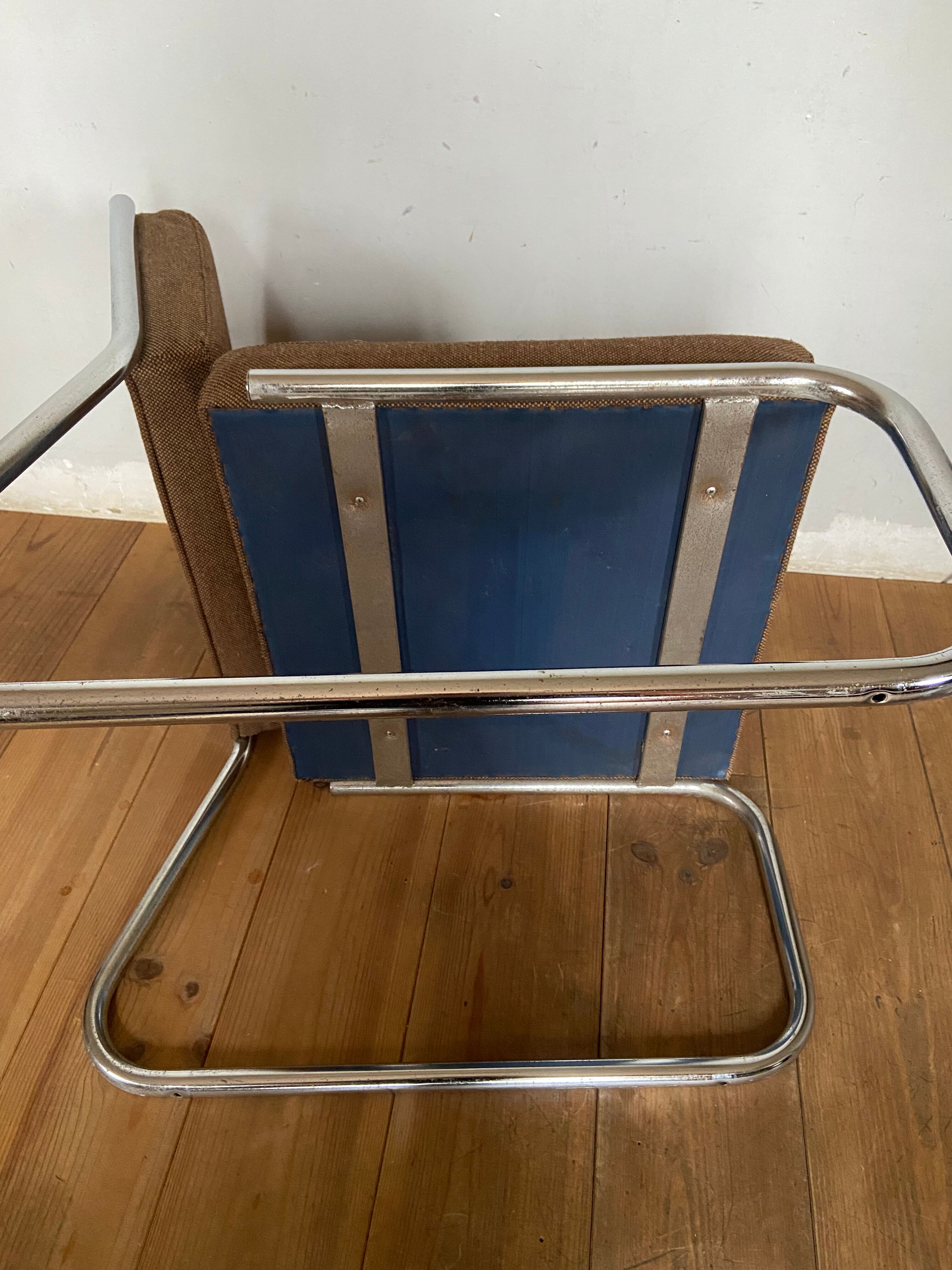 Pair of vintage chrome heaters 60s design