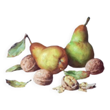 Still life in oil on canvas frame, 3F format 27x22 cm
