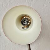 Vintage desk or bedside lamp - red metal