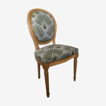 Louis XVI style armchair medallion