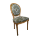 Chaise de style Louis XVI médaillon