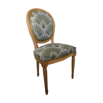 Louis XVI style armchair medallion