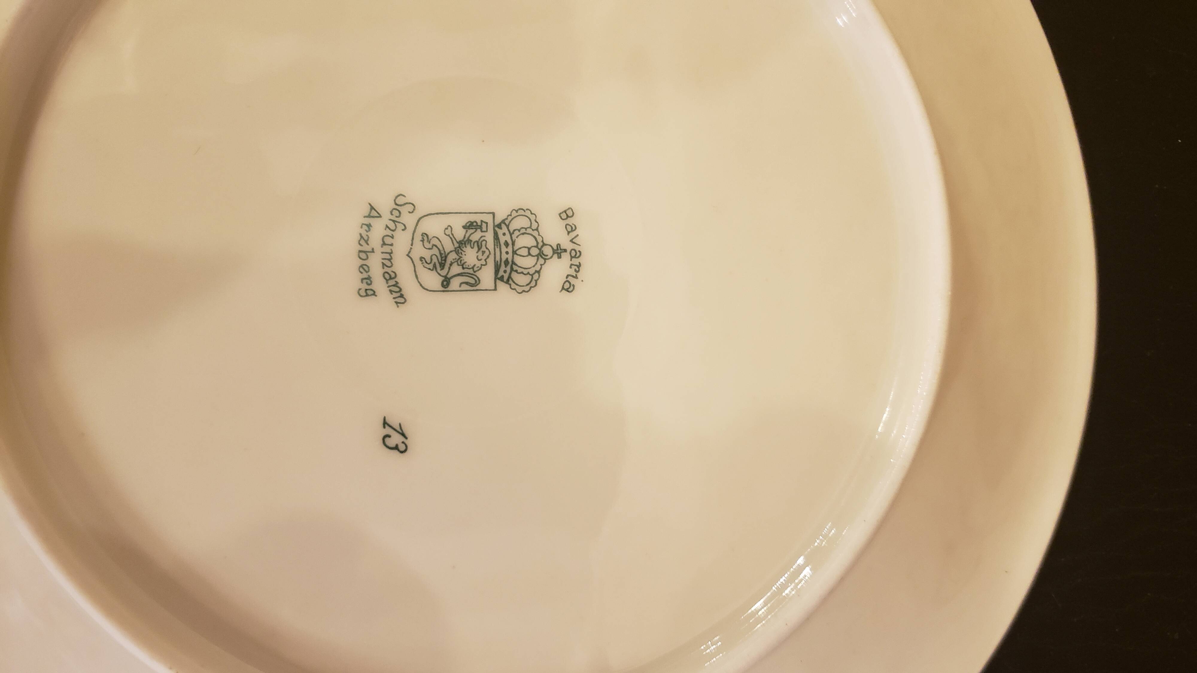 12 dessert plates Schumann Arzberg plates