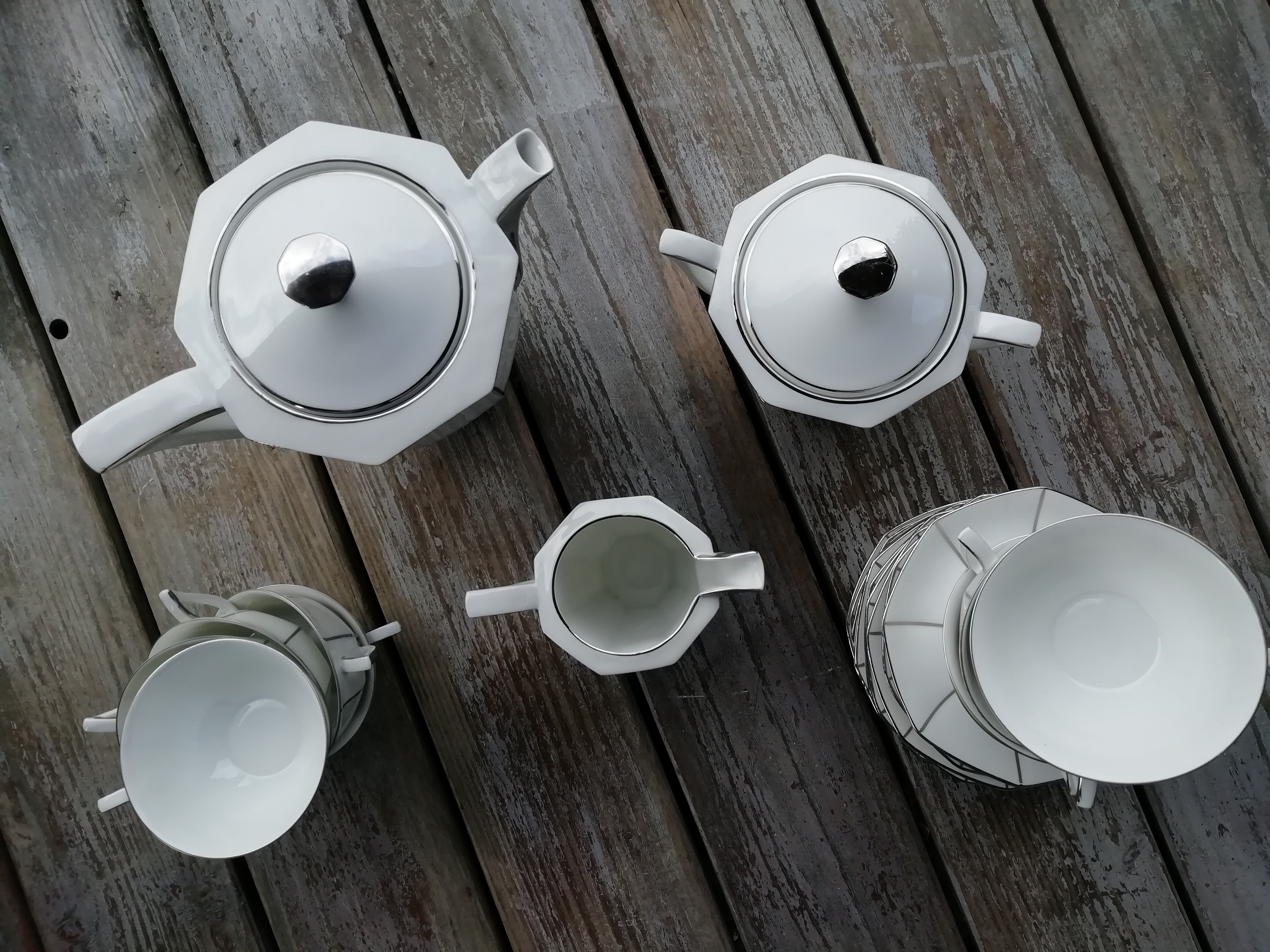 Art Deco coffee service